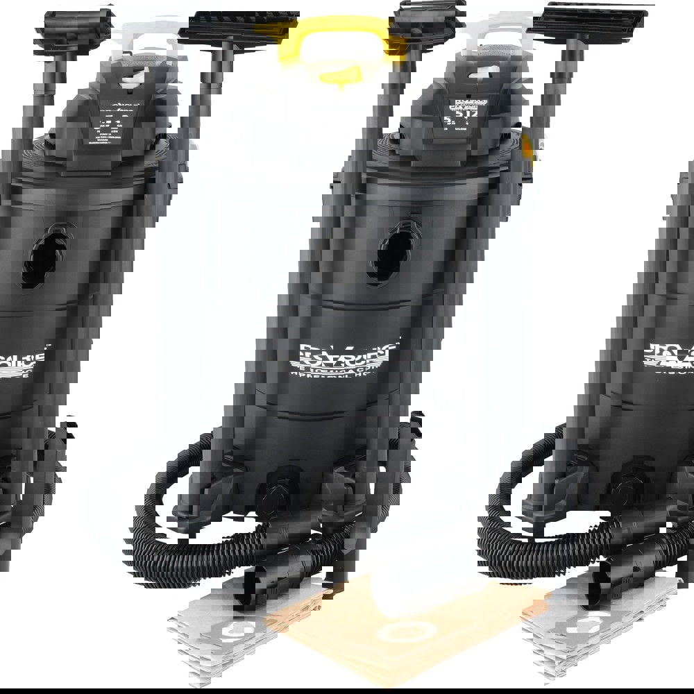 Wet/Dry Vacuum: Electric, 12 gal, 10 A